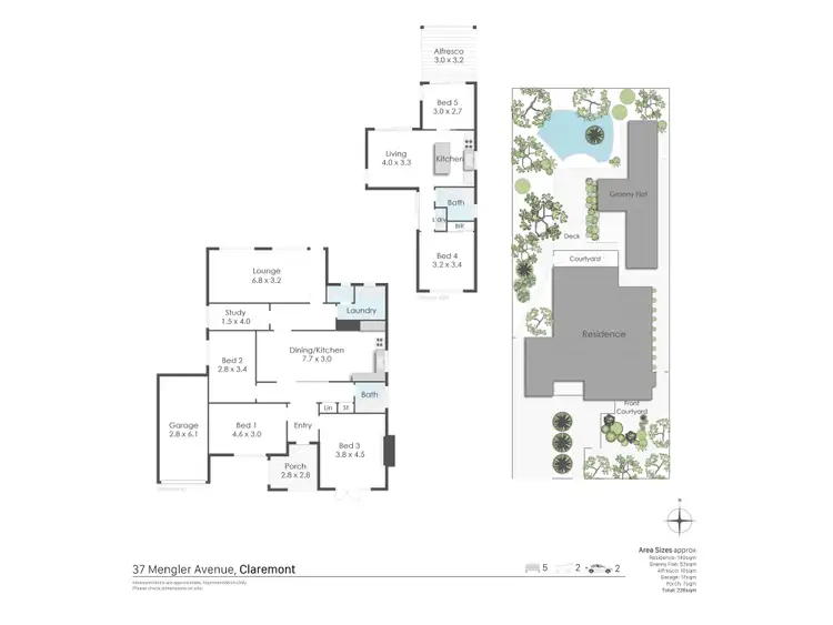 Floorplan of Homely house listing, 37 Mengler Avenue, Claremont WA 6010