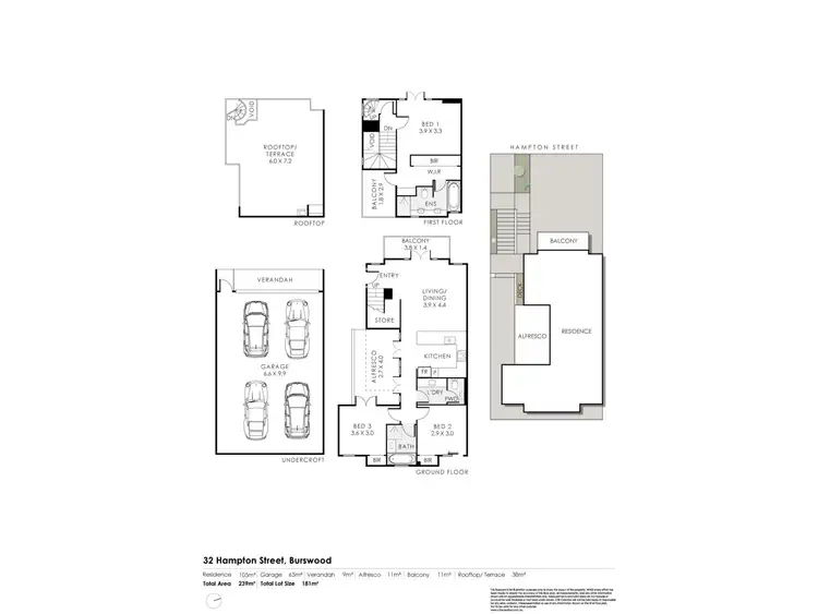 Floorplan of Homely house listing, 32 Hampton Street, Burswood WA 6100