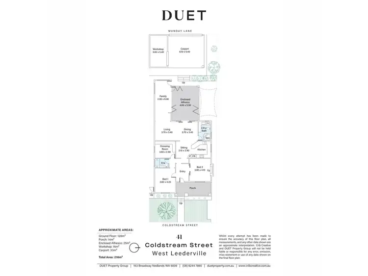 Floorplan of Homely house listing, 41 Coldstream Street, West Leederville WA 6007