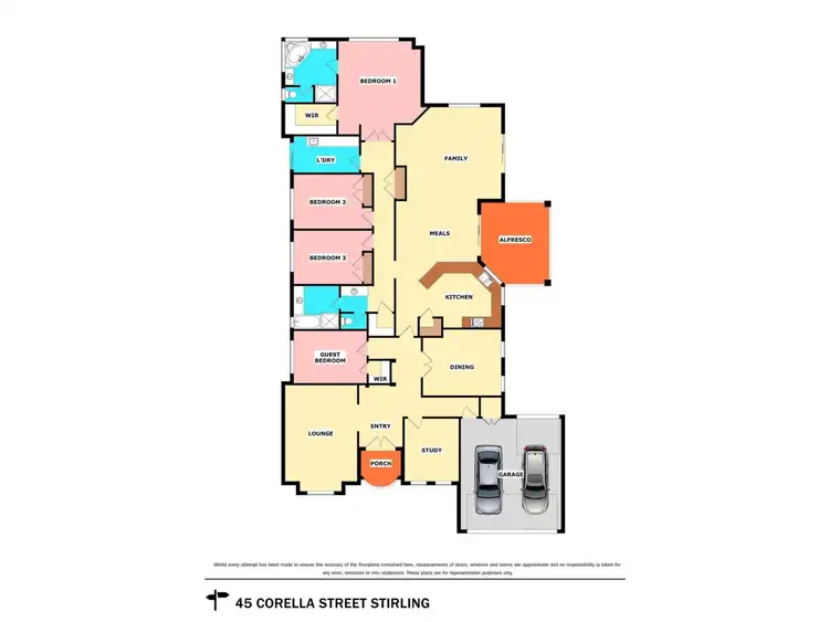 Floorplan of Homely house listing, 45 Corella Street, Stirling WA 6021