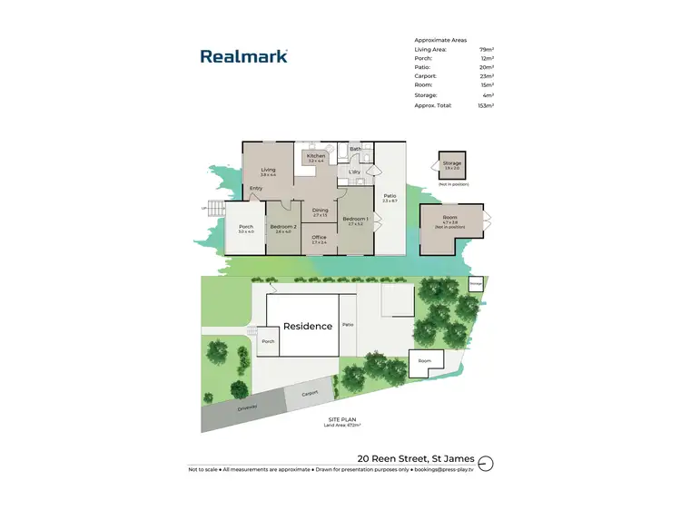Floorplan of Homely house listing, 20 Reen Street, St James WA 6102