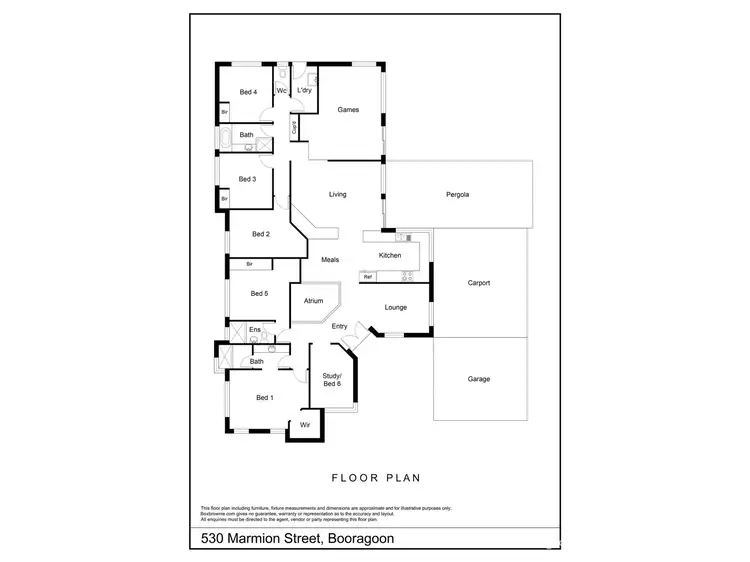 Floorplan of Homely house listing, 530 Marmion Street, Booragoon WA 6154