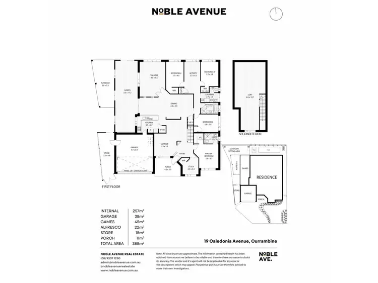 Floorplan of Homely house listing, 19 Caledonia Avenue, Currambine WA 6028