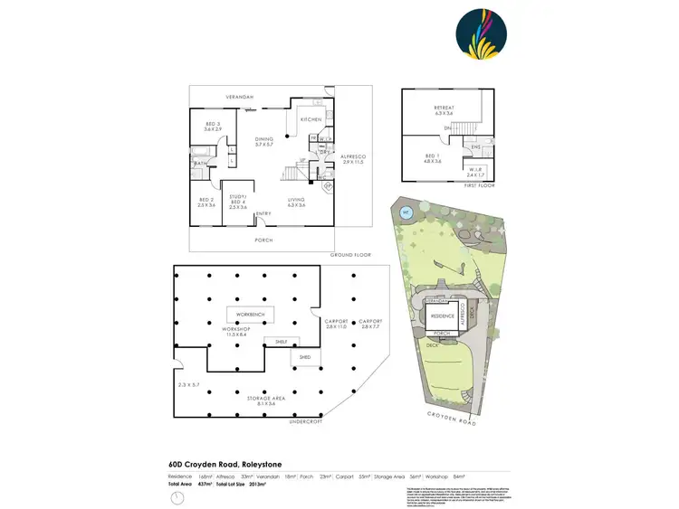 Floorplan of Homely house listing, 60D Croyden Road, Roleystone WA 6111
