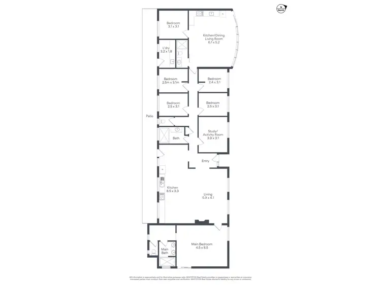 Floorplan of Homely house listing, 116 Mclarty Road, Halls Head WA 6210