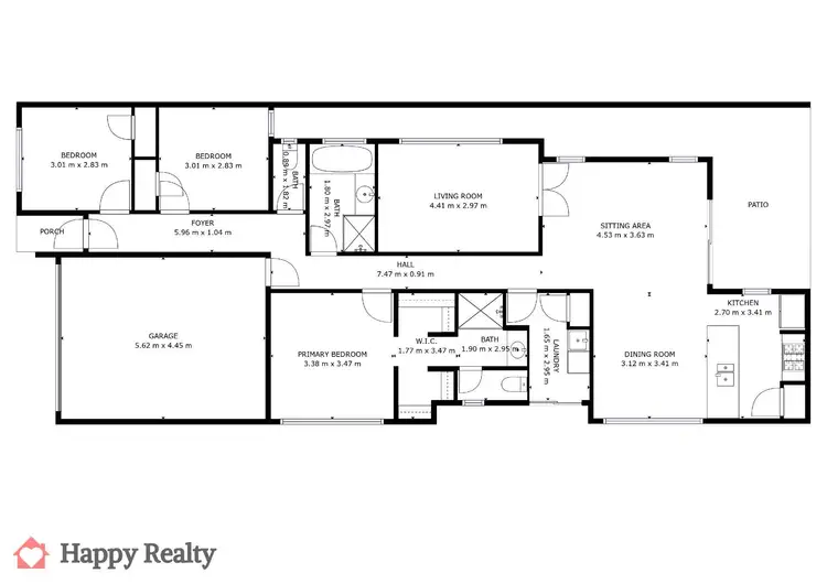 Floorplan of Homely house listing, 11 Daggar Place, Canning Vale WA 6155