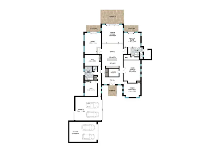 Floorplan of Homely house listing, 17 Gascoyne Circle, Millbridge WA 6232