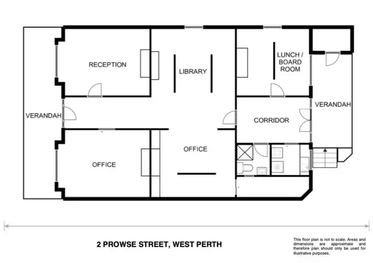 Floorplan of Homely house listing, 2 Prowse Street, West Perth WA 6005