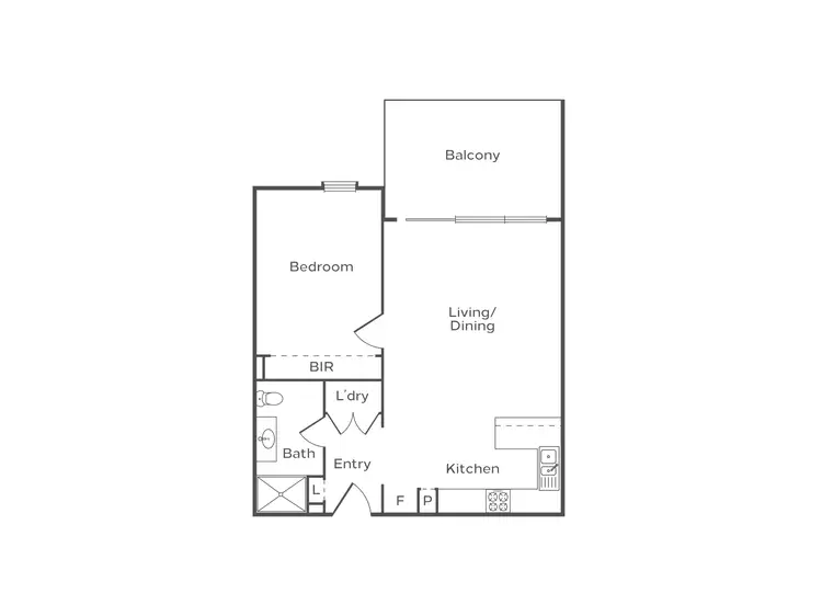 Floorplan of Homely apartment listing, 10/484 Fitzgerald Street, North Perth WA 6006