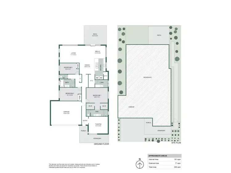 Floorplan of Homely house listing, 6 Burrows Loop, Midvale WA 6056