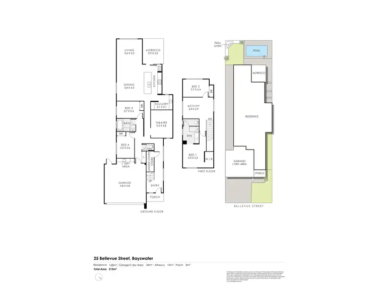 Floorplan of Homely house listing, 25 Bellevue Street, Bayswater WA 6053