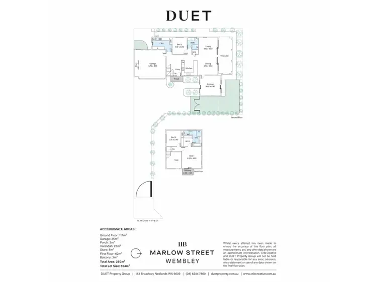 Floorplan of Homely house listing, 11B Marlow Street, Wembley WA 6014