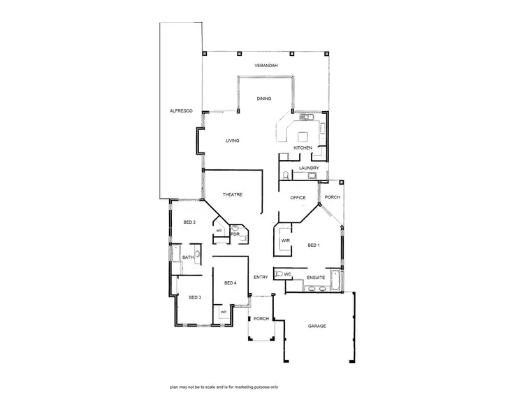 Floorplan of Homely house listing, 9 Riverina Avenue, Coodanup WA 6210