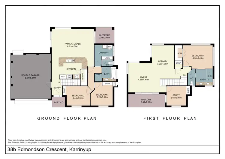 Floorplan of Homely house listing, 38B Edmondson Crescent, Karrinyup WA 6018