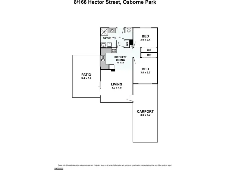 Floorplan of Homely unit listing, Address available on request