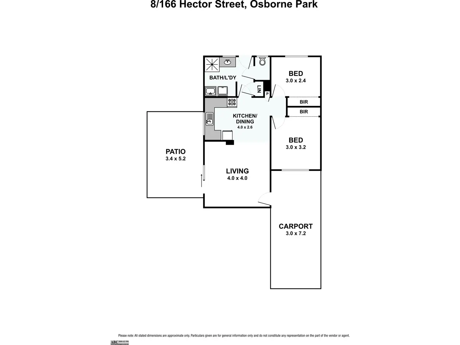 Floorplan of Homely unit listing, Address available on request