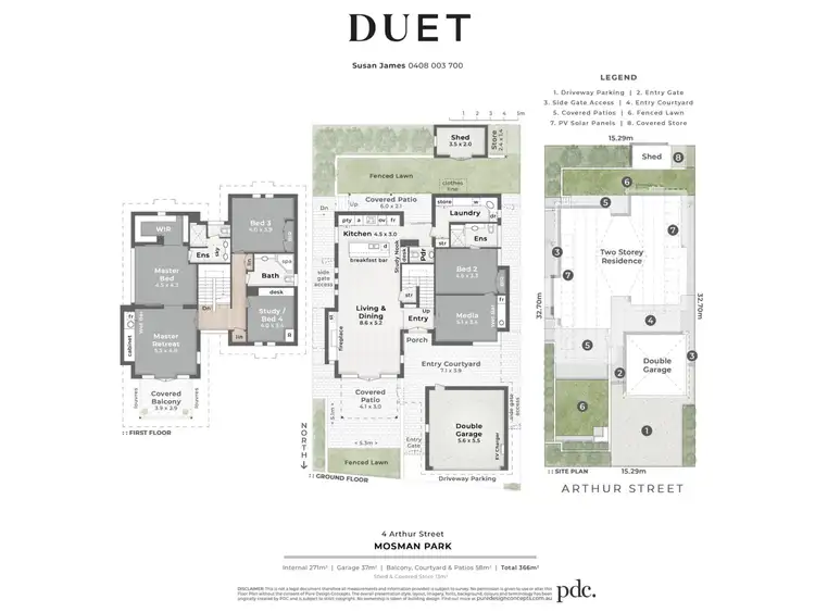 Floorplan of Homely house listing, 4 Arthur Street, Mosman Park WA 6012