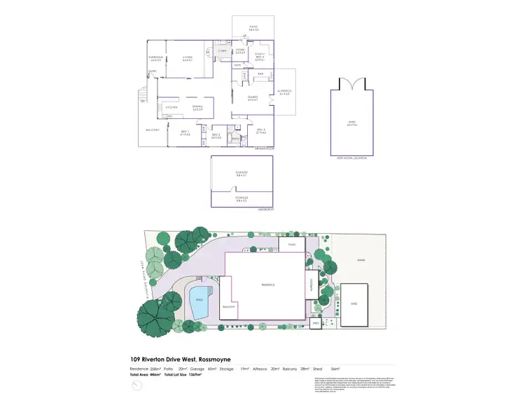 Floorplan of Homely house listing, 109 Riverton Drive West, Rossmoyne WA 6148