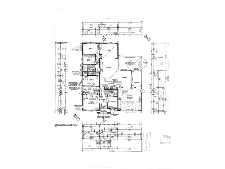 Floorplan of Homely house listing, 13 Calis Avenue, Iluka WA 6028