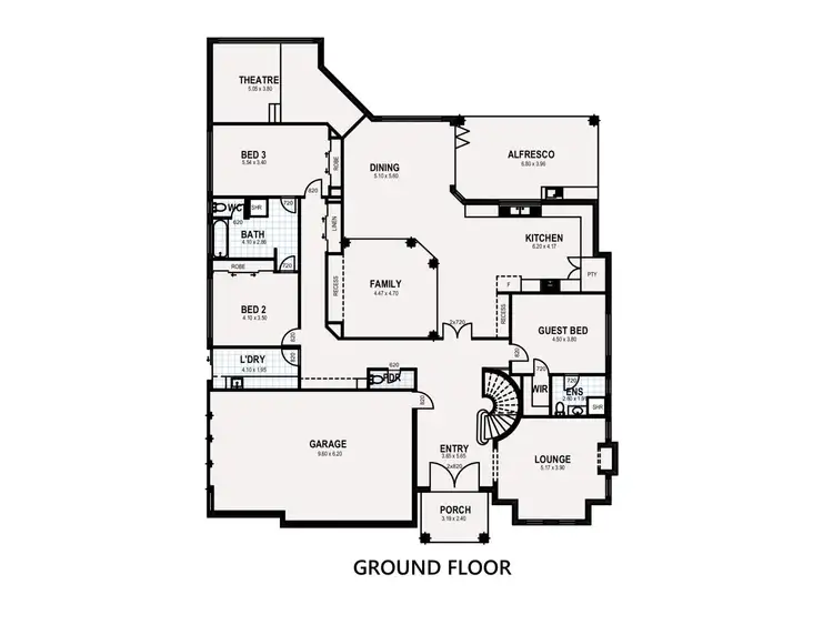 Floorplan of Homely house listing, Address available on request