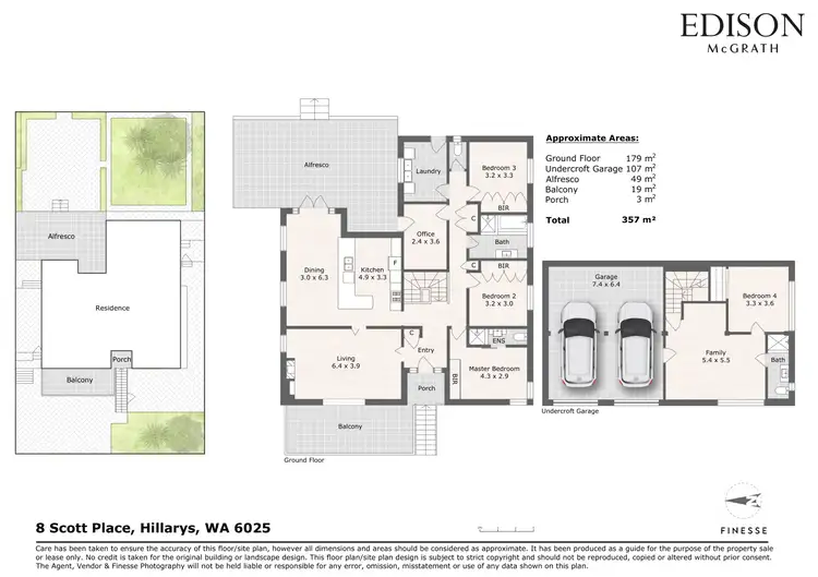 Floorplan of Homely house listing, 8 Scott Place, Hillarys WA 6025