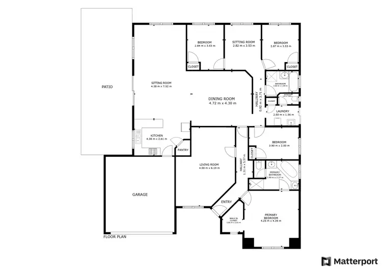 Floorplan of Homely house listing, 16 Deflexa Road, Canning Vale WA 6155