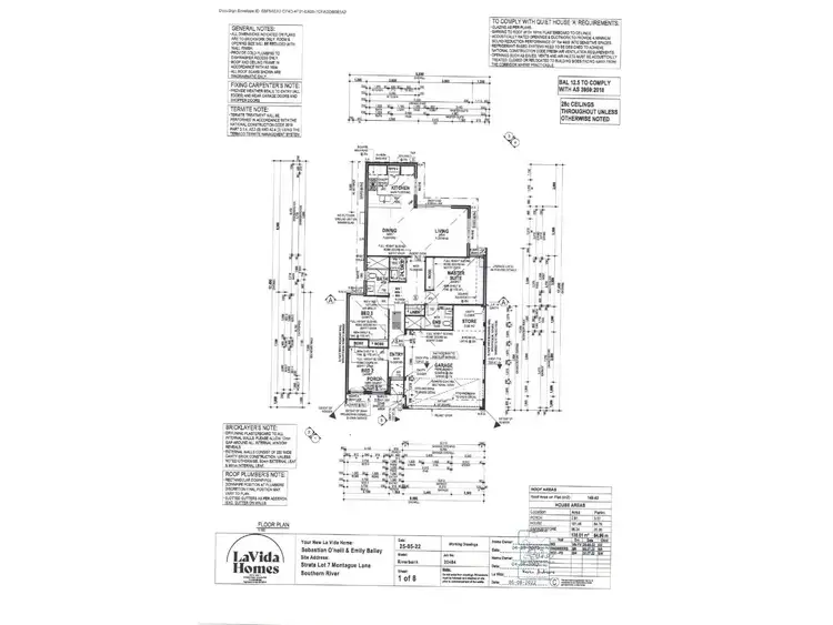 Floorplan of Homely house listing, 13 Montague Lane, Southern River WA 6110