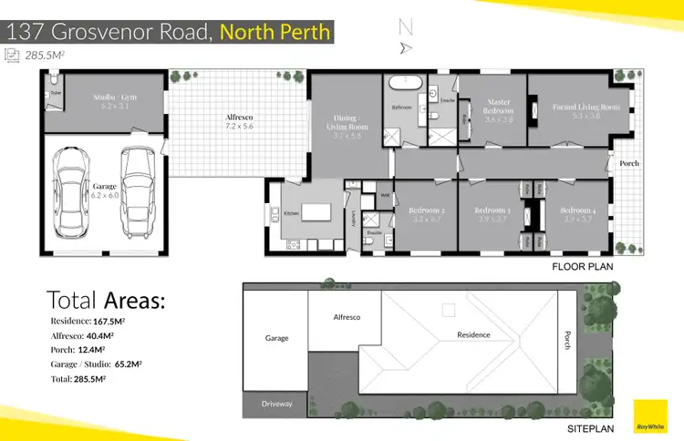 Floorplan of Homely house listing, 137 Grosvenor Road, North Perth WA 6006