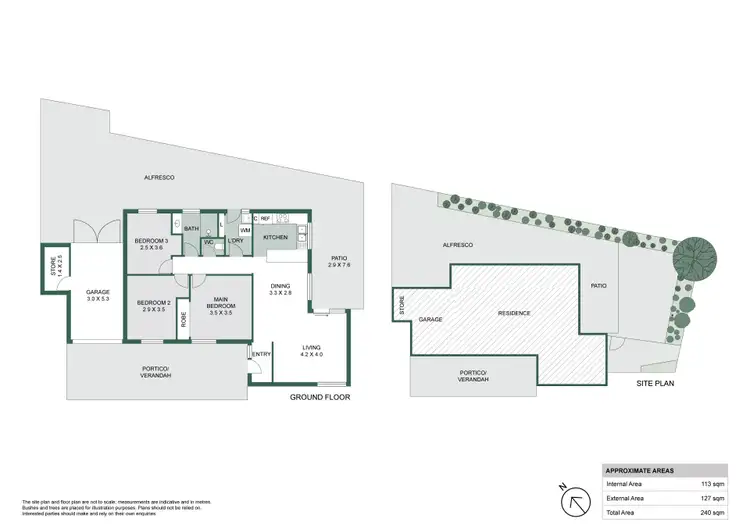 Floorplan of Homely house listing, 22A Colmar Street, Ferndale WA 6148