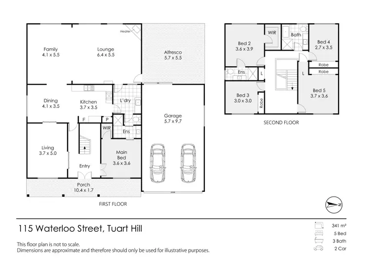 Floorplan of Homely house listing, 115 Waterloo Street, Tuart Hill WA 6060