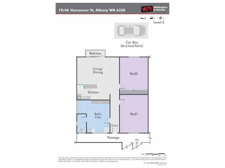 Floorplan of Homely house listing, Unit 19, 46 Vancouver St, Albany WA 6330