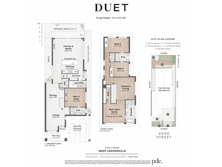Floorplan of Homely house listing, 3 Kerr Street, West Leederville WA 6007
