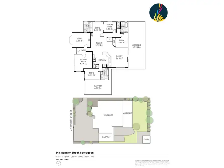 Floorplan of Homely house listing, 543 Marmion Street, Booragoon WA 6154