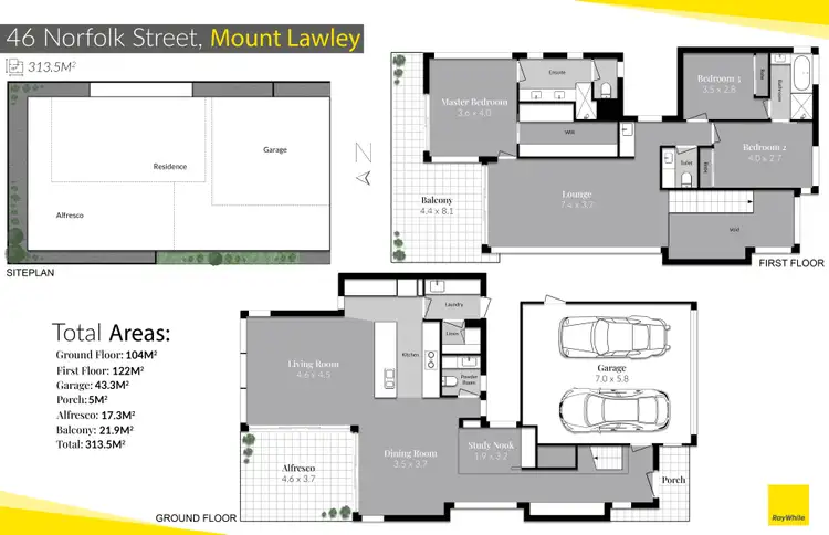 Floorplan of Homely house listing, 46 Norfolk Street, Mount Lawley WA 6050
