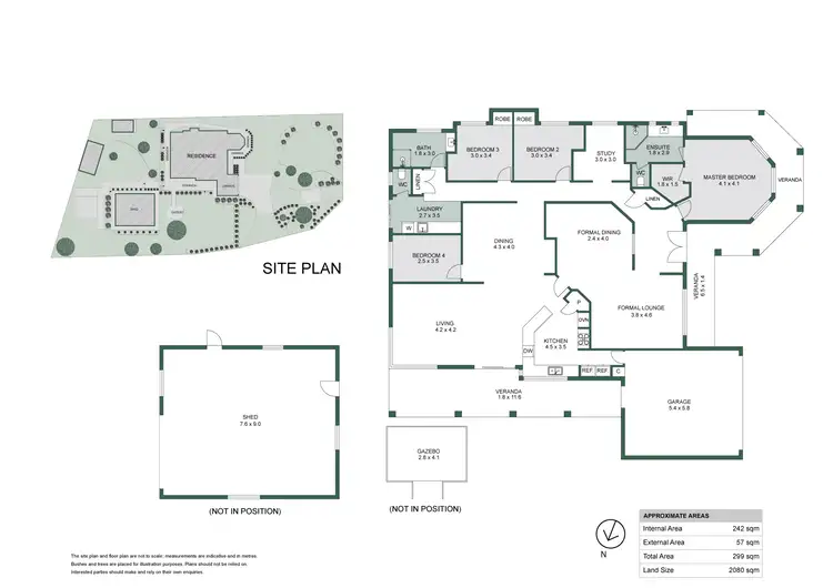 Floorplan of Homely house listing, 10 Dodington Place, Parkerville WA 6081