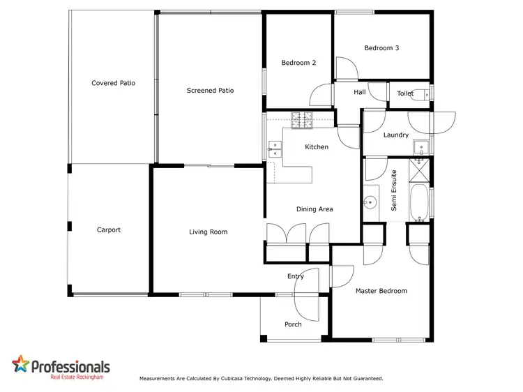 Floorplan of Homely house listing, 10 Octans Court, Rockingham WA 6168