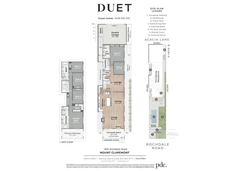 Floorplan of Homely house listing, 137A Rochdale Road, Mount Claremont WA 6010