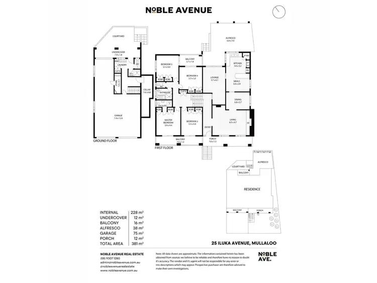 Floorplan of Homely house listing, 25 Iluka Avenue, Mullaloo WA 6027