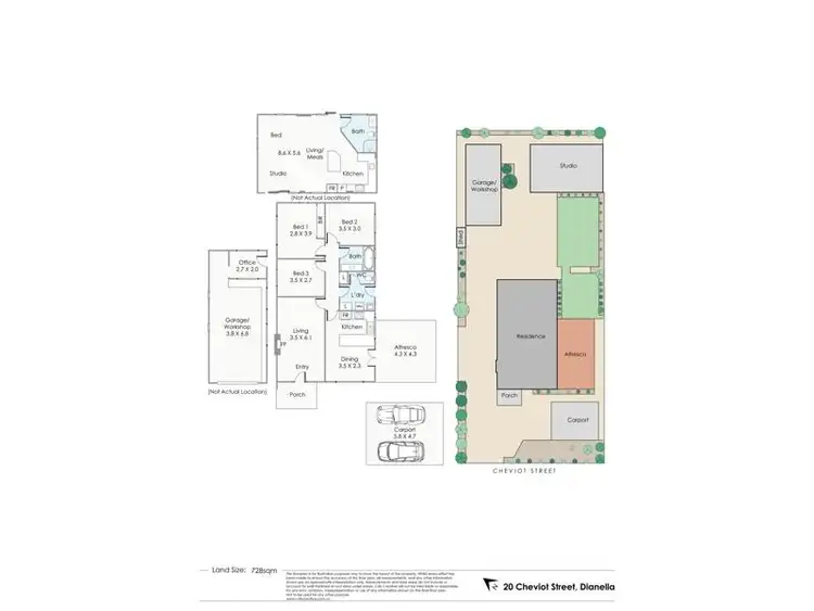 Floorplan of Homely house listing, 20 Cheviot Street, Dianella WA 6059