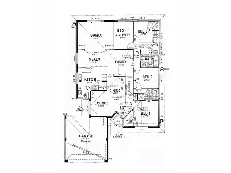 Floorplan of Homely house listing, 5 Greenham Way, Bertram WA 6167
