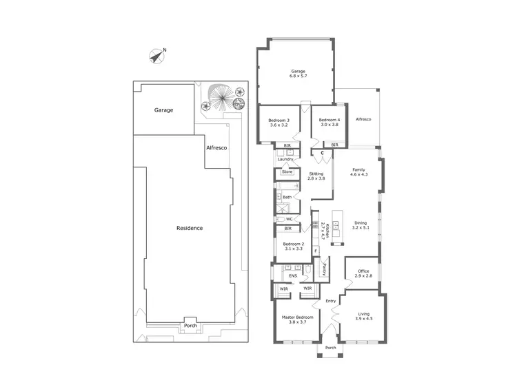 Floorplan of Homely house listing, 10 Spurwing Way, South Guildford WA 6055