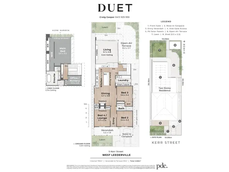 Floorplan of Homely house listing, 5 Kerr Street, West Leederville WA 6007
