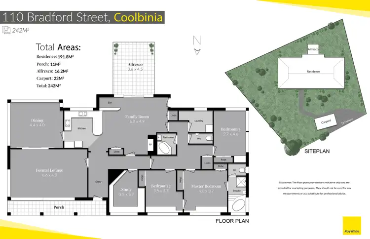 Floorplan of Homely house listing, 110 Bradford Street, Coolbinia WA 6050