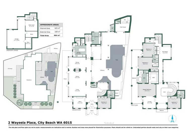 Floorplan of Homely house listing, 2 Wayeela Place, City Beach WA 6015