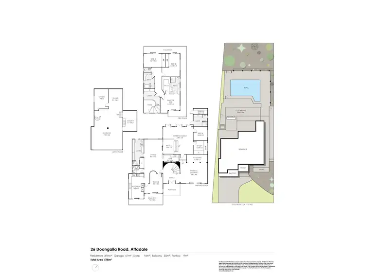 Floorplan of Homely house listing, 26 Doongalla Road, Attadale WA 6156