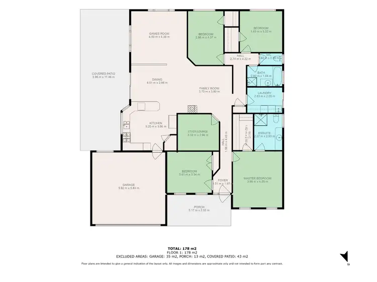 Floorplan of Homely house listing, 18 Canterbury Place, West Busselton WA 6280
