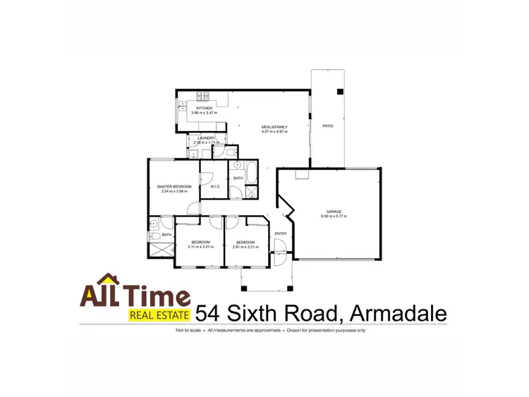 Floorplan of Homely house listing, 1/54 sixth Road, Armadale WA 6112
