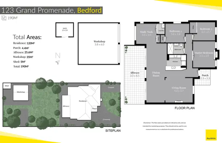 Floorplan of Homely house listing, 123 Grand Promenade, Bedford WA 6052