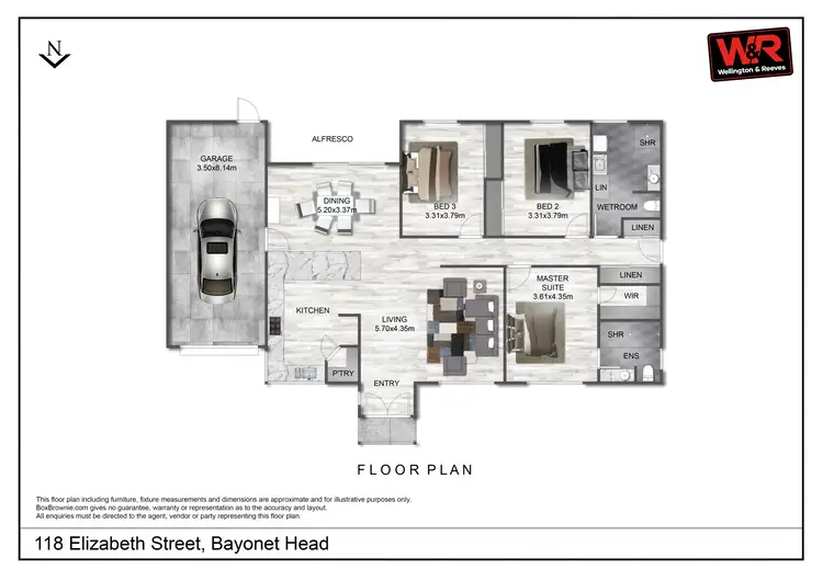 Floorplan of Homely house listing, 118 Elizabeth Street, Bayonet Head WA 6330