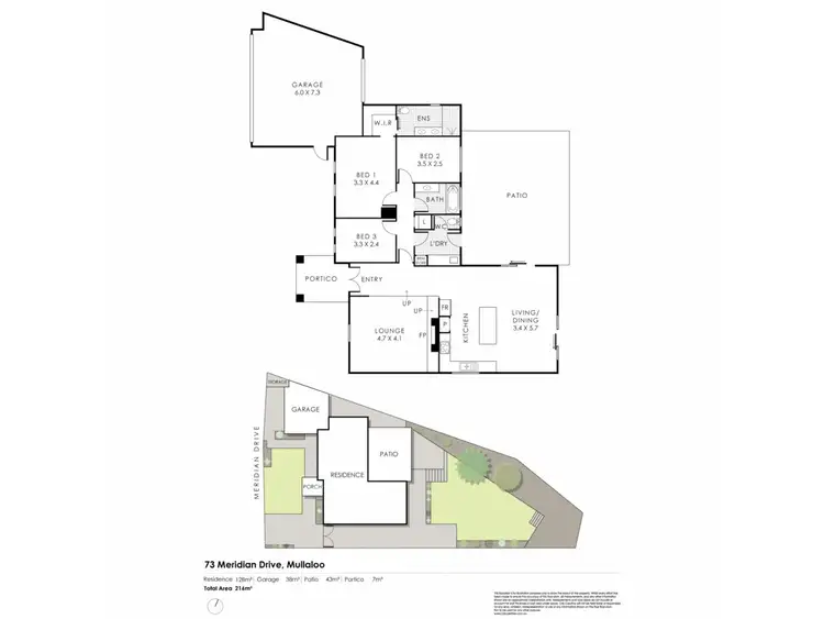 Floorplan of Homely house listing, 73 Meridian Drive, Mullaloo WA 6027